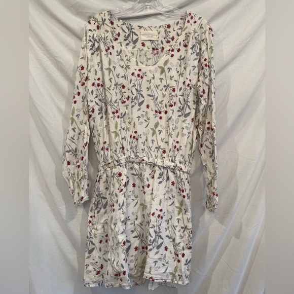 Capsule Collection By Juliette India Song April Floral Print Midi Dress Sz M - Picture 2 of 13